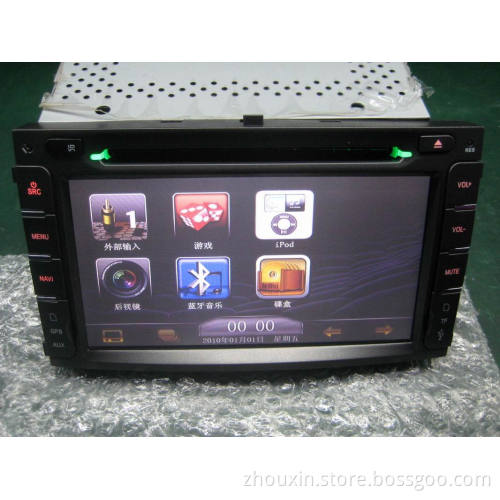 7" HD Touchscreen DVD player,GPS Navigation with BT,Ipod for Ssangyong Rexton
